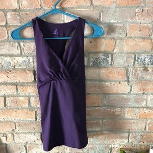 PrAna twist back yoga top